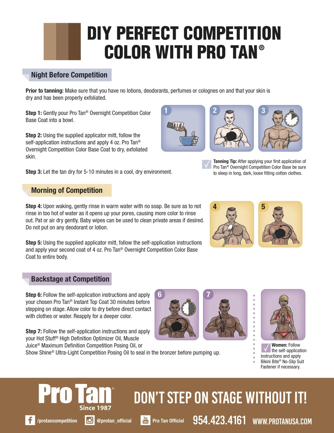 Pro Tan DIY Perfect Competition Color-2